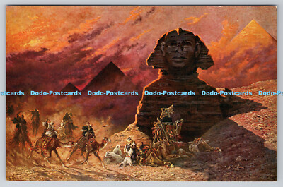 R747588 Malerische Ägypten Sphinx in der Simoon Tuck Oilette Serie Nr 3420