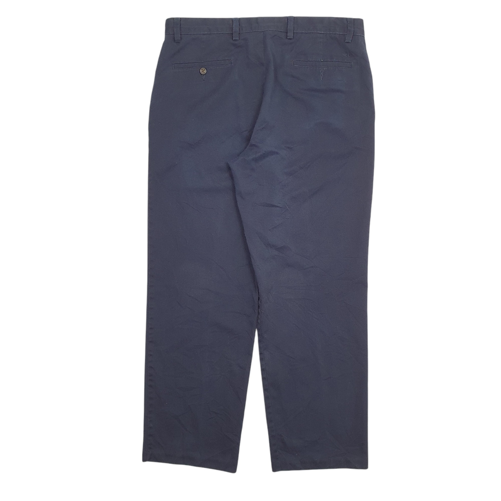 DOCKERS Chino Trousers Cotton Navy Mens W36 L30 image 3