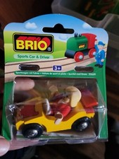 BRIO Sports Car  Driver real wood 2001 33639