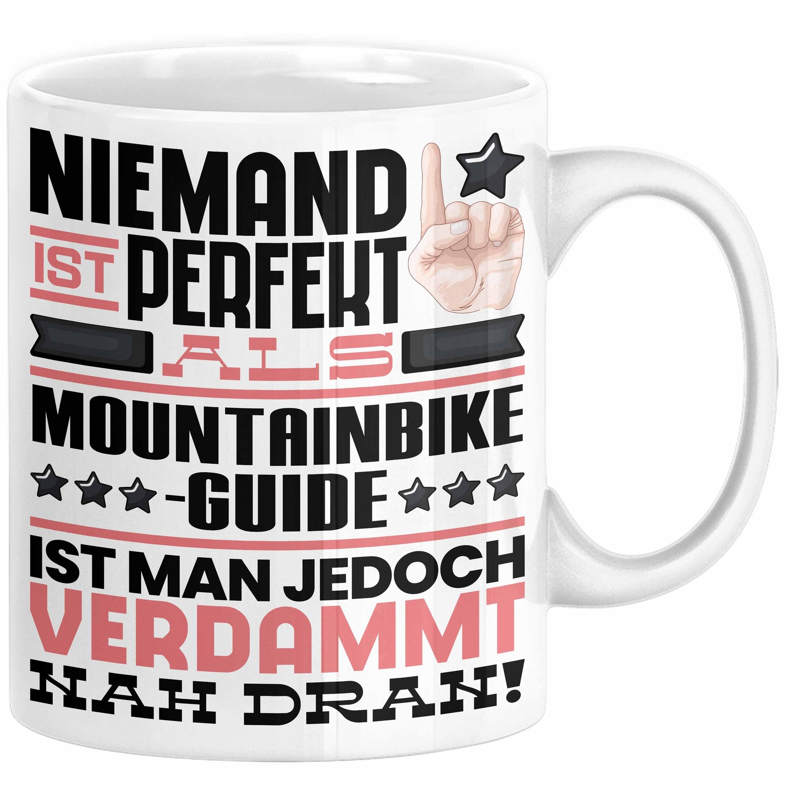 Guida Mountain Bike Tazza Regalo Idea Regalo Divertente per Guida Mountain Bike Ge