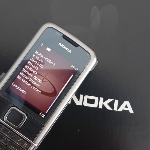 RARE ORIGINAL NOKIA 8800 CARBON ARTE TITANIUM 8800e-1 4GB UNLOCKED MOBILE PHONE - Picture 15 of 24