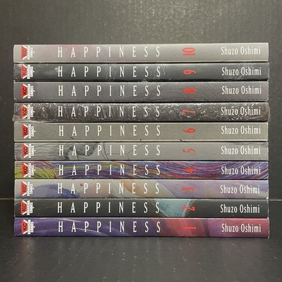 Happiness Manga Volumes 1-10 English US Authentic Brand New
