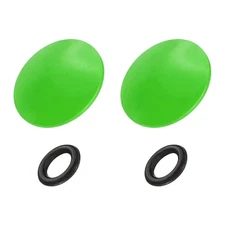 Camera Shutter Button, 2Pcs 10mm Convex Surface Shutter Release Buttons Green