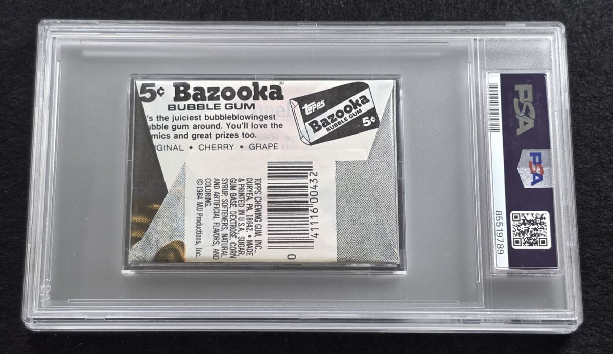 Rare 1984 MICHAEL JACKSON Sealed Topps Wax Pack-Series 1-MUSIC