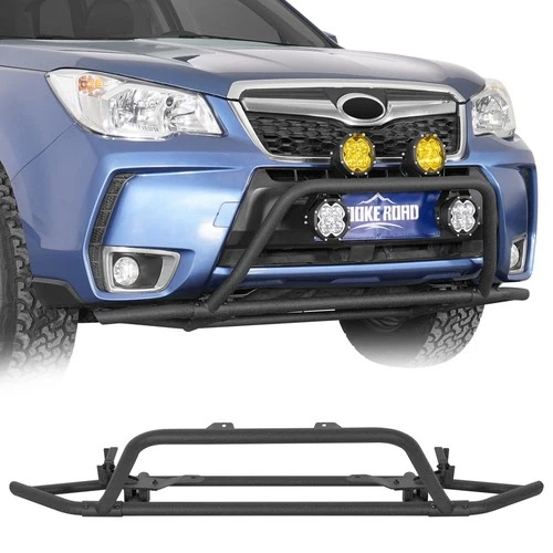 Steel Tubular Front Bumper Led Light Rally Bar for Subaru Forester 2014-2018