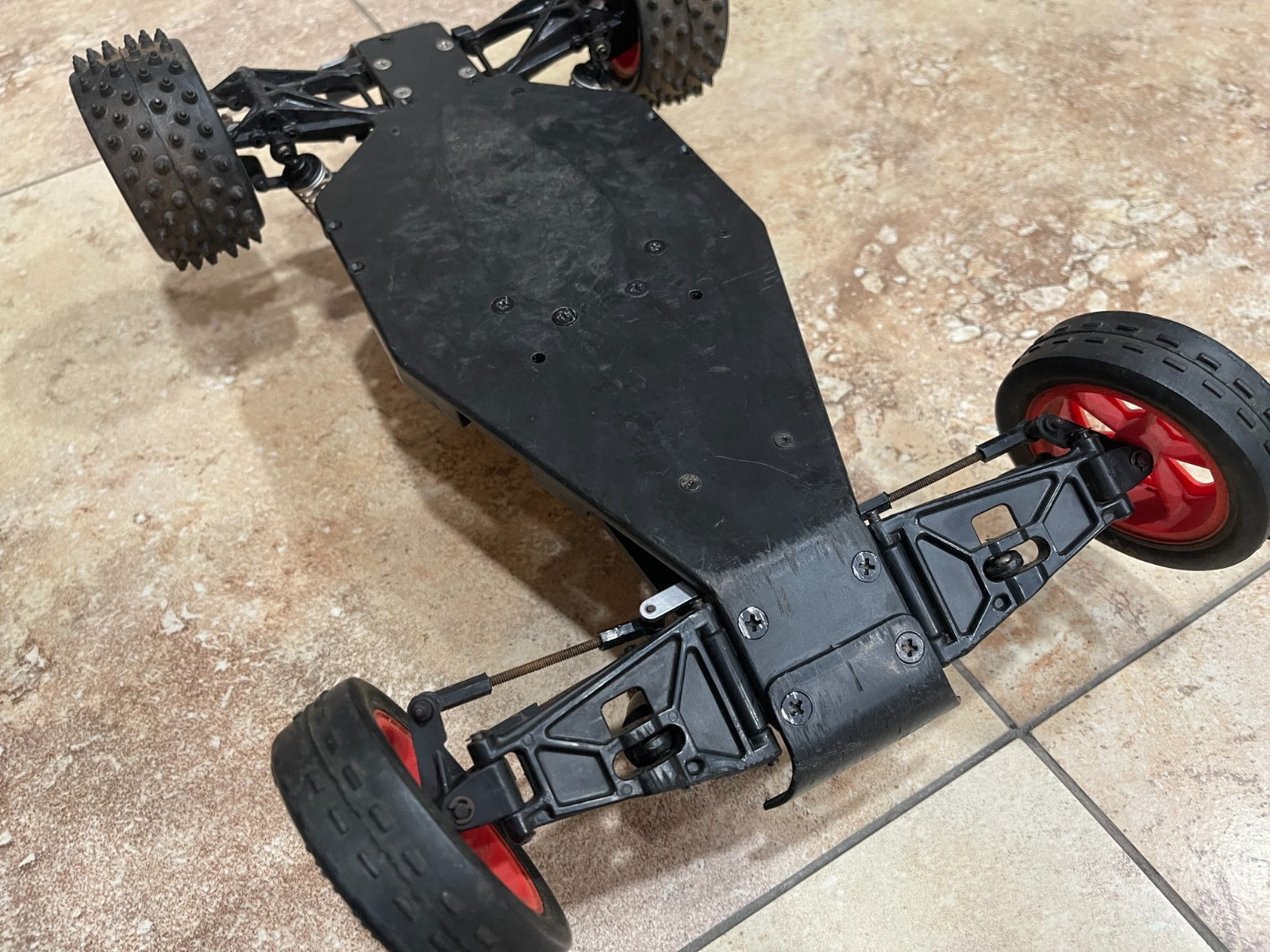1/10 Scale Vintage TEAM LOSI JRX2 2WD R/C Electric Roller Buggy