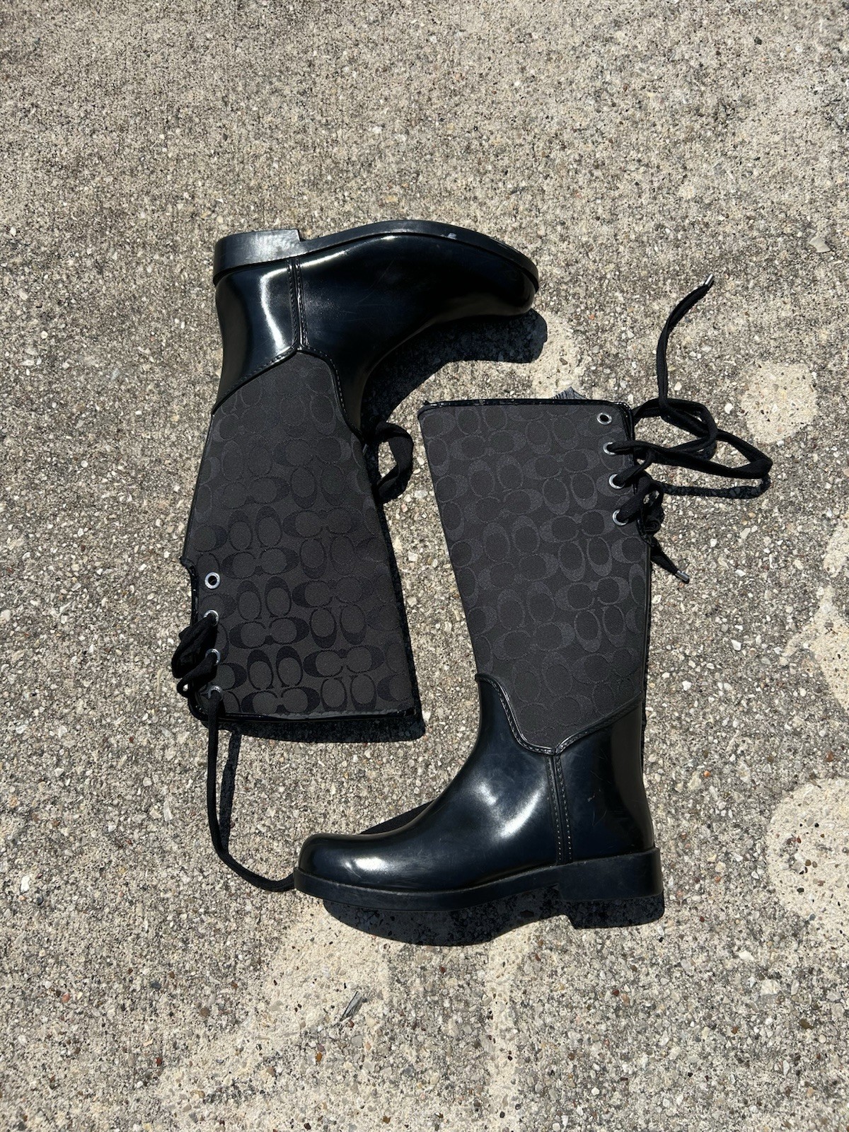 COACH Rain Boots Signature Collection-image