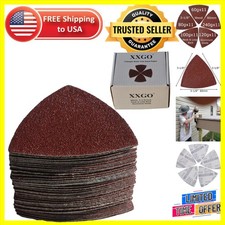 Oscillating Multi Tool Sanding Pads - 3-1/8" Variety Grits for Wood Projects