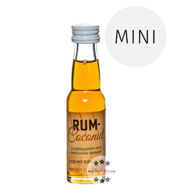 Prinz: Rum Coconut Likör mit Inländerrum / 40% Vol. / 0,02 Liter - Flasche