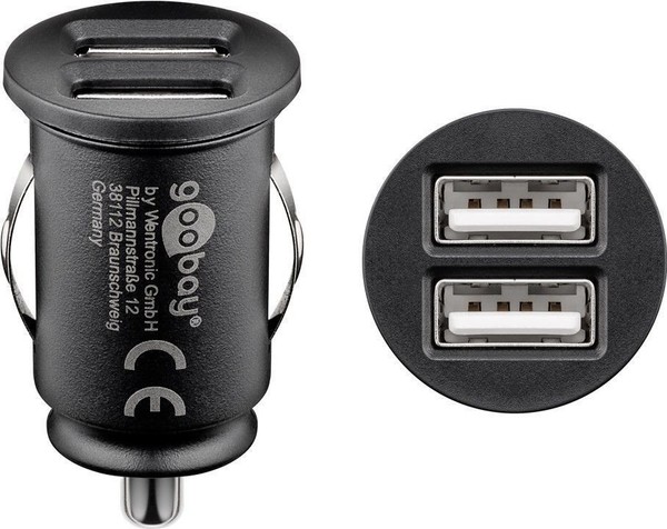 2X Usb Ladeadapter Kfz Auto ZigarettenanzüNder 2100Ma 12V Netzteil-image