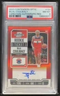 Bilal Coulibaly 2023-24 Panini Contenders Optic Rookie Ticket Auto RC /99 PSA 8