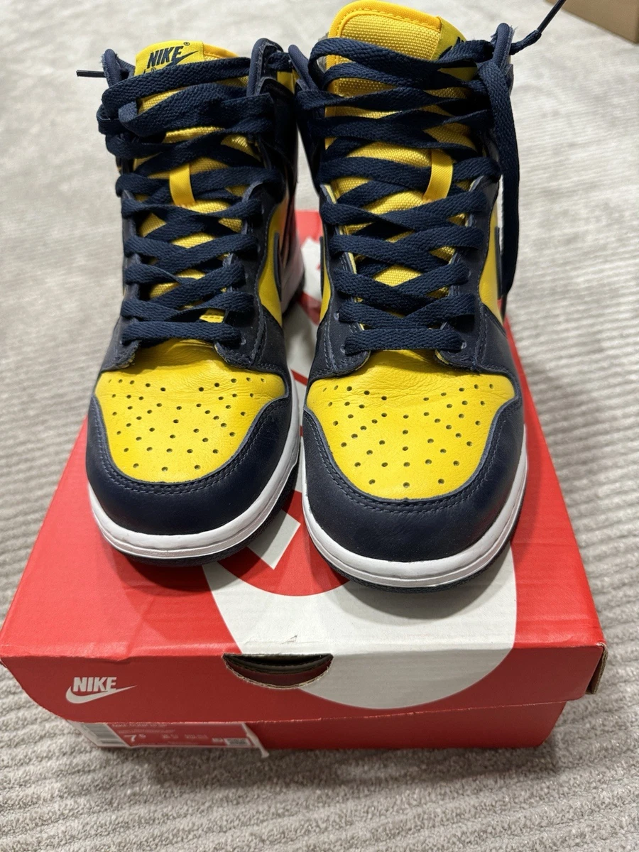 Nike Dunk 1985 High Michigan for Sale | Authenticity Guaranteed | eBay
