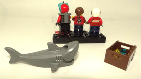 LEGO City: Deep Sea Helicopter (60093) With Manuals and Submarine &ndash; Retired