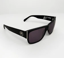 Metal Mulisha FIZZLE Skull Logo Sunglasses Black Frames Ronnie Faisst - Rare Vtg