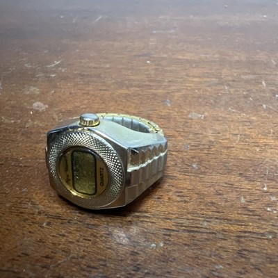 Delta Impex Digital Ring Watch - New Wave Quartz - Untested