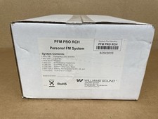 Williams Sound Pro Personal Fm Listening System w/Charger PFM PRO RCH BRAND NEW