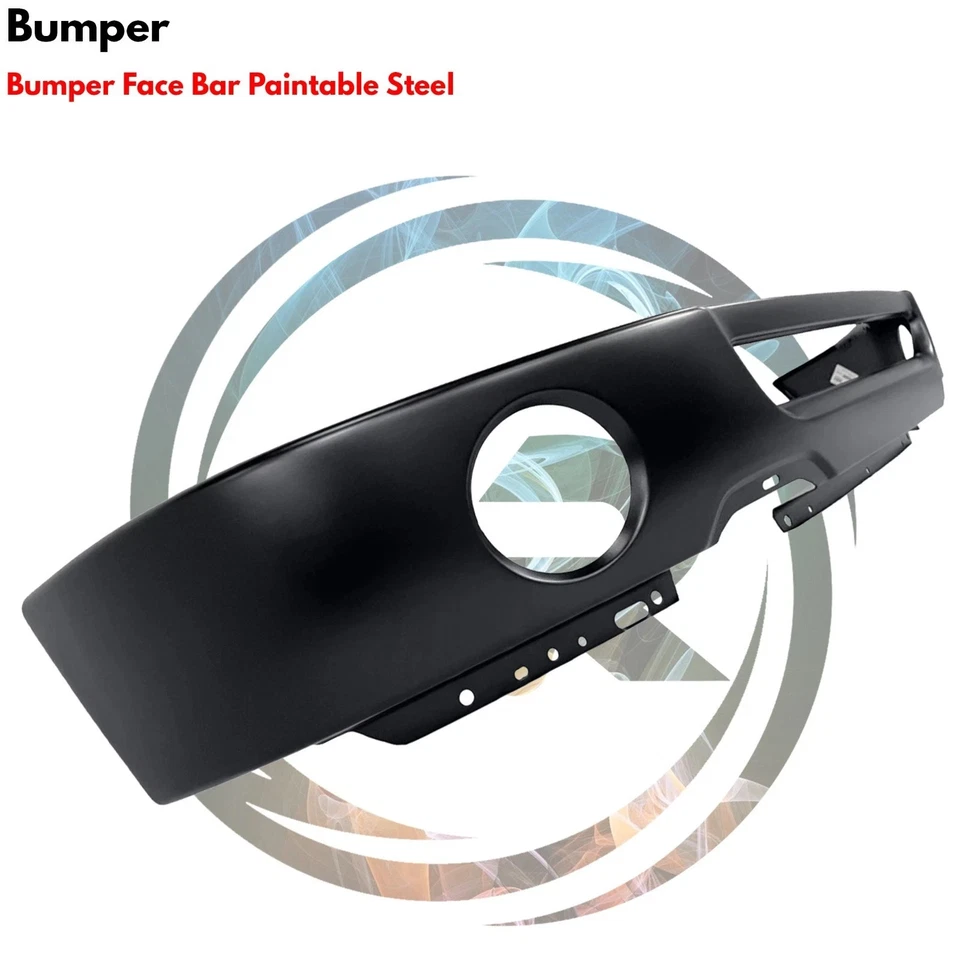 Front Bumper Paintable & Fog Light Assembly Kit For 2006-2008 Ford F-150 - Image 3 of 4