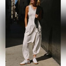 Tuta Free People Movement Tap Out taglia XL avorio
