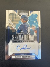 2025 Prizm Baseball Sensational Signatures Auto Carson Roccaforte Royals #SS-CR