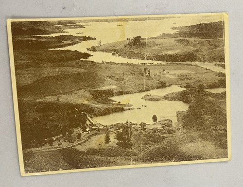 Aerial View Of Kerikeri Village & Inlet Early 1930’s ( Reproduction) Postcard NZ