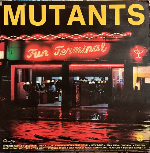 The MUTANTS - Fun Terminal LP Vinyl Record Album San Francisco Art Punk Rock - 第 1/6 張圖片