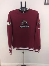 Men's Miami Heat Pro Standard Heather Red Crest Emblem Pullover Sweatshirt