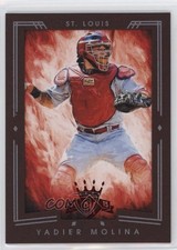 2015 Panini Diamond Kings Red Framed Yadier Molina #147 1fp4
