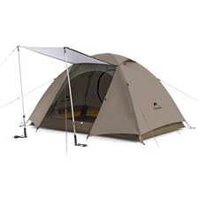 Naturehike Cloud River 2 Person Camping Tent Waterproof Backpacking Tent Brown