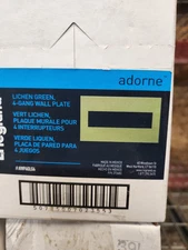 4 Pack Legrand Adorne Lichen Green 4 Gang Wall Plate New