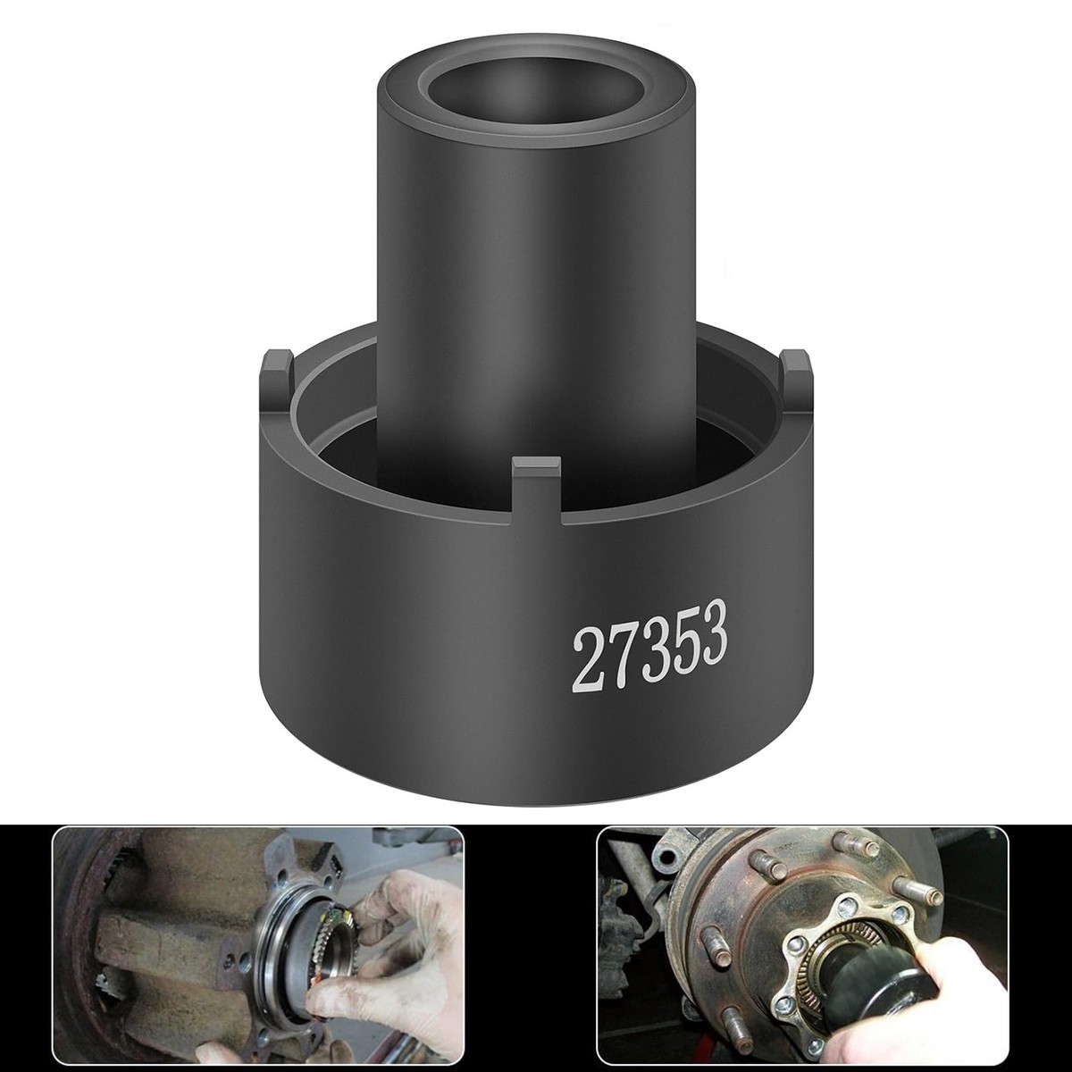 27353 Rear Axle 4 Lug Spindle Socket Nut Wrench For Ford F-250 F