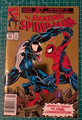 The Amazing Spider-Man #375 (1993) Marvel - KEY ISSUE 1st Carl Brock VF/NM
