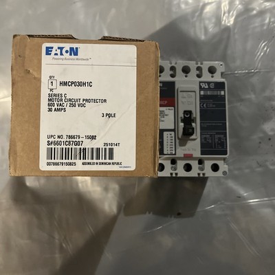EATON CUTLER HAMMER HMCP030H1C 30 AMP Type HMCP Motor Circuit Protector