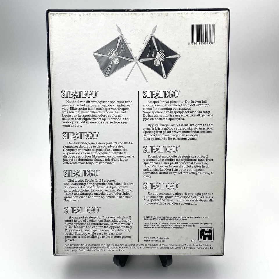 Stratego | Jumbo 1983 | Klassisches Strategiespiel | Brettspiel vollständig OVP - Bild 3 von 4