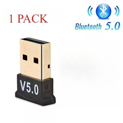 USB Bluetooth 5.0 Wireless Audio Music Stereo Adapter Dongle receiver For TV PC