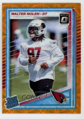 2025 Donruss Optic Rated Orange Scope Prizm /79 Walter Nolen #276 Rookie RC 14qn