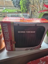 George Foreman Medium Fit Grill, Non-stick Health Grill, Compact Storage - 25810