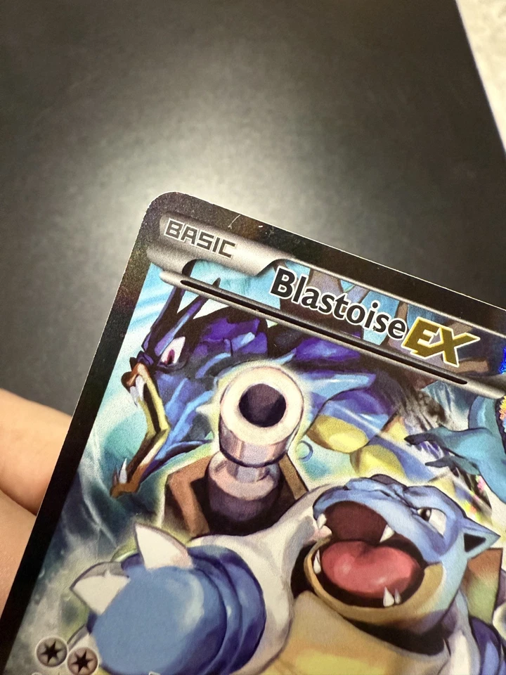 Pokémon Blastoise EX XY122 Black Star Promo Full Art Holo Card - Image 4 of 4