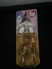 Vintage Beanie Baby Britannia The Bear Britain McDonalds Special Edition JZ29