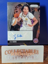2024 Panini Prizm WNBA - Signatures Zia Cooke #SG-ZC (AU)