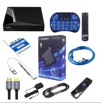 NEW VSEE BOX V5 PRO   - NEW IN BOX - FREE SHIPPING!!!!-1-Year Warranty