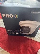 LXIP3C8PWI-SDL PRO-X IP 2x4MP 180 Angle Pano Deterrence 2 Ways Audio Ai Camera