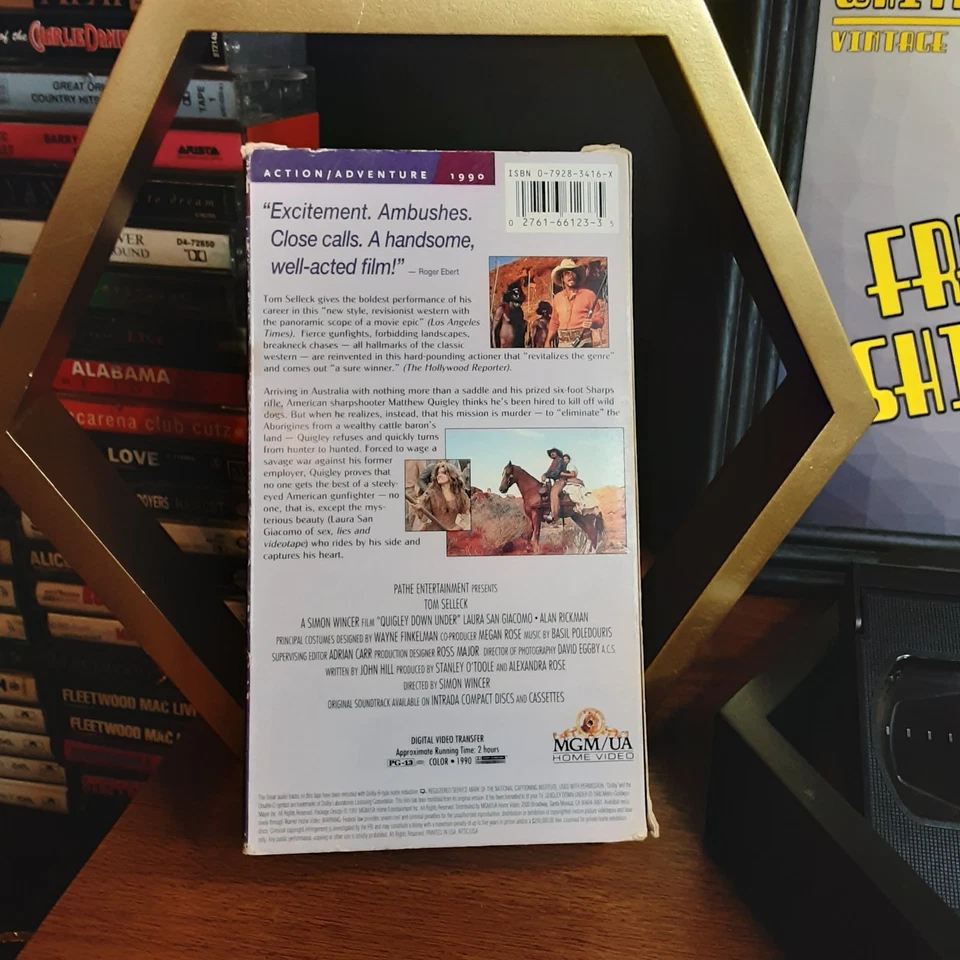 Quigley Down Under -VHS 1991 - Free Shipping! Buy 2 Get 1 Free!!! - Image 3 of 4