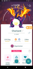 Pok mon Shiny Gigantamax Charizard  PTC Go 80k Dust