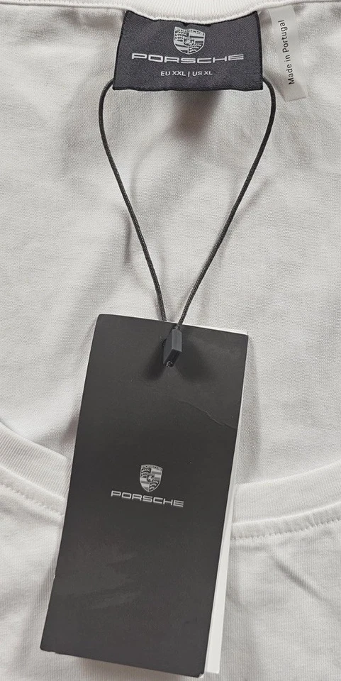 Camiseta Porsche Crest Edición Limitada Clásica Retro 1970 911 Talla XL NUEVA CON ETIQUETAS Foto 2 de 4