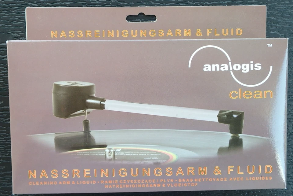 analogis Clean Nassreinigungsarm - Nassabspieler SET mit Zubehör - NEU