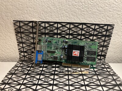RADEON 7000 32M TVO 1024-2112-B7-SA AGP GRAPHICS CARD Composite, S-Video, VGA