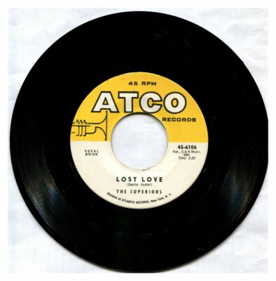 The Superiors (2) - Don't Say Goodbye / Lost Love (7'' 45)