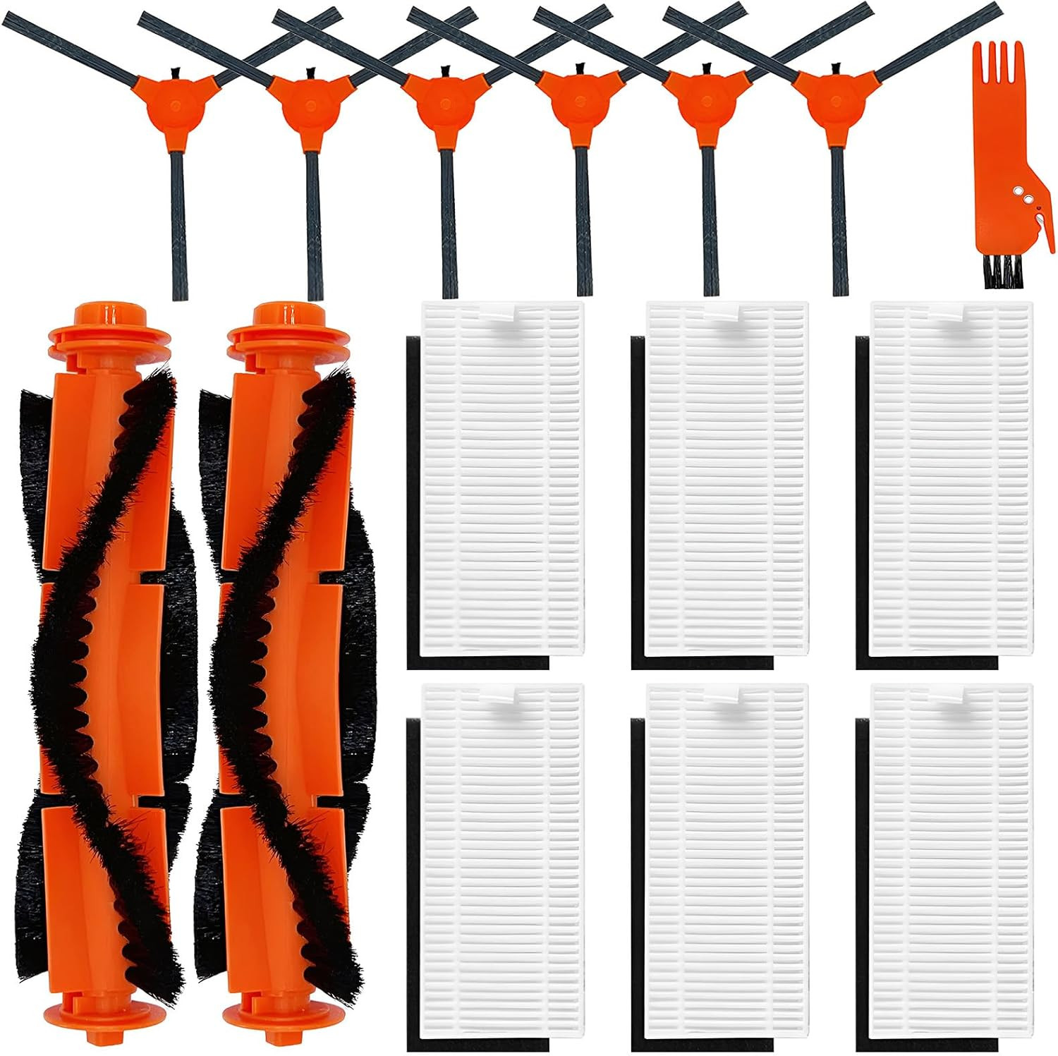 Replacement Parts Kit for Kyvol Cybovac E20, E30, E31 Robot Vacuum Accessories, 
