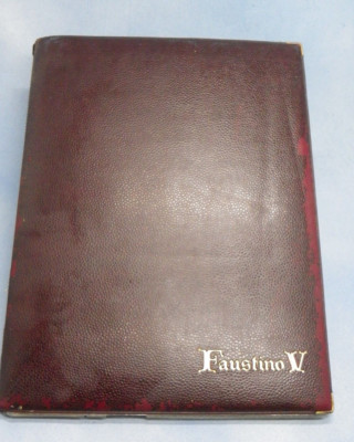 Faustino V Restaurant Madrid Spain Collectible Menu.