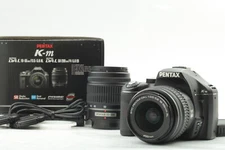 [MINT] PENTAX K-m DIGITAL Double Zoom Kit 18-55mm 3.5-5.6 50-200mm 4-5.6 JAPAN